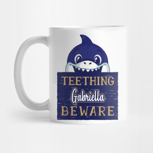 Gabriella - Funny Kids Shark - Personalized Gift Idea - Bambini Mug